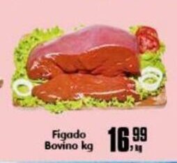 Higa's Supermercado Figado Bovino 1kg oferta