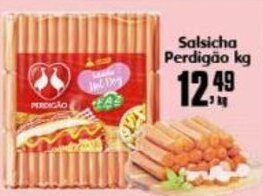 Higa's Supermercado Salsicha Perdigao 1kg oferta