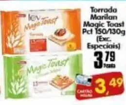 Torrada Marilan Magic toast pct 150/130g