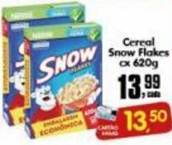 Higa's Supermercado Cereal Snow Flakes Cx 620g oferta