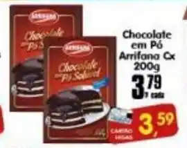 Higa's Supermercado Chocolate em po Arrifana cx 200g oferta