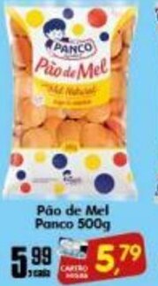 Higa's Supermercado Pao de Mel panco 500g oferta