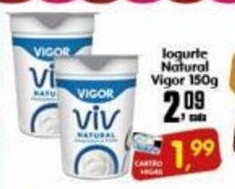 Iogurte Natural Vigor 150g