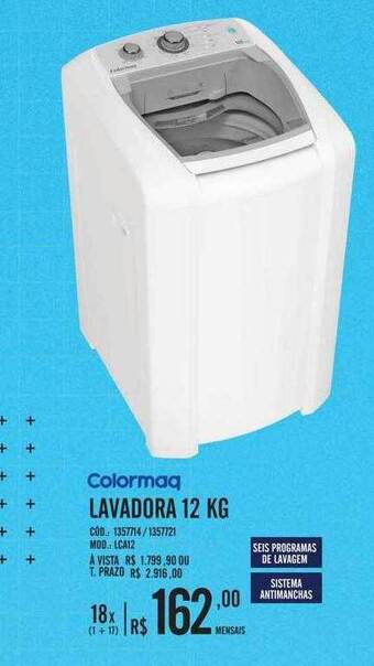 Zema Colormaq Lavadora 12 Kg oferta