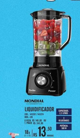 Mondial Liquidificador