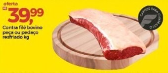 Frangolândia Contra file Bovino peca ou Pedaco resfriado 1kg oferta