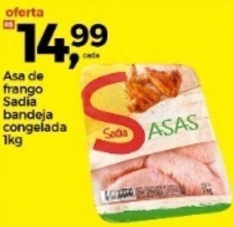 Frangolândia Asa de Frango Sadia bandeja congelada 1kg oferta