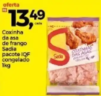 Frangolândia Coxinha da Asa de Frango Sadia Pacote IQF congelado 1kg oferta