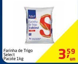 Tenda Atacado Farinha de trigo select 1kg oferta