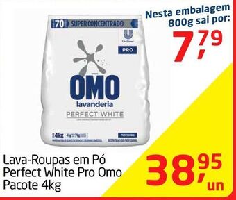 Tenda Atacado Lava roupas em pó omo 4kg oferta