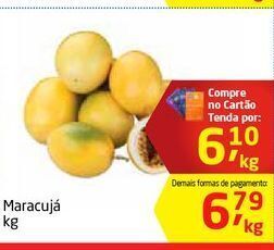 Tenda Atacado Maracujá kg oferta