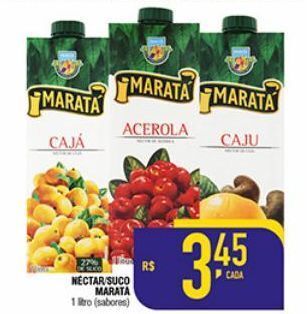 Mercantil Rodrigues Néctar suco marata oferta