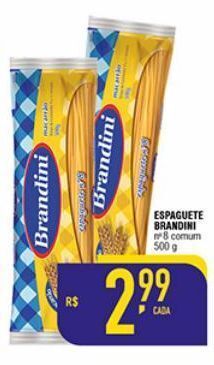 Mercantil Rodrigues Espaguete brandini oferta