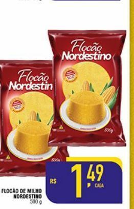 Mercantil Rodrigues Flocao de milho nordestino oferta