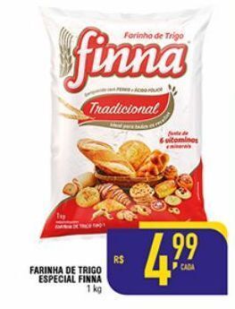 Mercantil Rodrigues Farinha de trigo especial finna oferta
