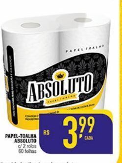Mercantil Rodrigues Papel toalha absoluto oferta