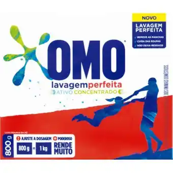 Atacadão Lava-roupas em pó lavagem perfeita caixa 800g - omo oferta