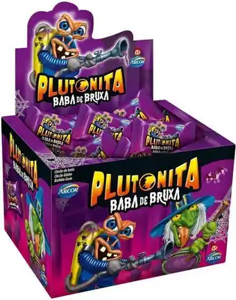 Chiclete baba de bruxa caixa 40 unidades - arcor/plutonita