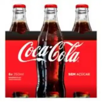 Sam's Club Coca-cola perfeita zero açúcar pack 6 garrafas 250ml cada oferta