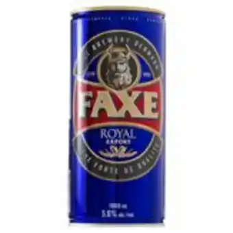 Sam's Club Cerveja faxe royal lata 1000ml oferta