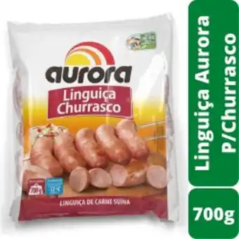 Linguiça aurora 700g p/churrasco