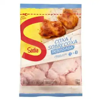 Rede Compras Coxa e sobrecoxa de frango sadia 1kg iqf cong oferta