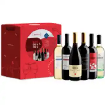 Kit de vinhos dia a dia experience evino 6 garrafas 750ml cada