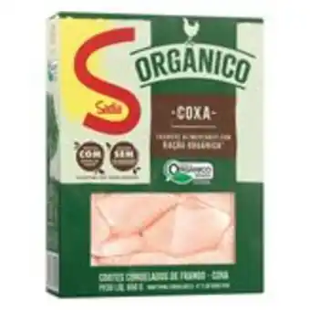 Sam's Club Coxa de frango congelada orgânico sadia caixa 600g oferta