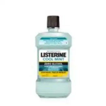Enxaguante bucal zero álcool menta suave listerine frasco leve 1,5l pague 750ml