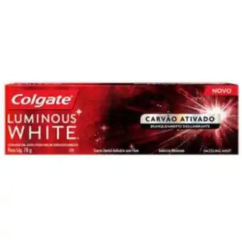 Rede Compras Creme dental brilliant mint luminous white colgate 70g oferta