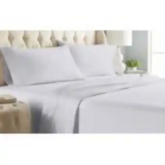 Sam's Club Jogo de lençol  branco casal 450 fios member's mark oferta