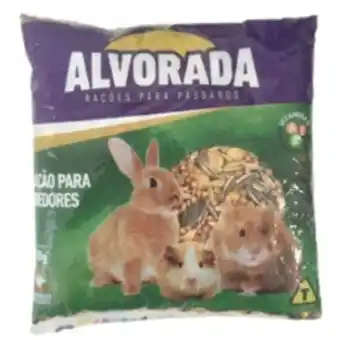Ração para roedores alvorada 500g