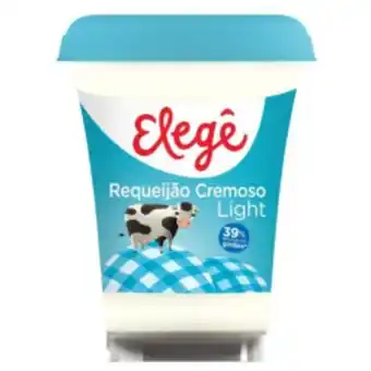 Requeijão light elegê 200g
