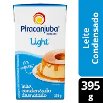 Leite condensado piracanjuba 395g light