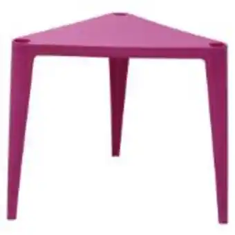 Ferreira Costa Mesa infantil de plástico triangular sofia rosa - tramontina  oferta