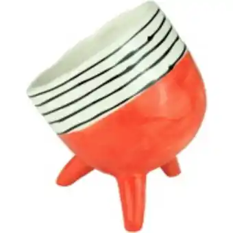 Ferreira Costa Cachepot de cerâmica redondo 13cm 44342 - urban  oferta