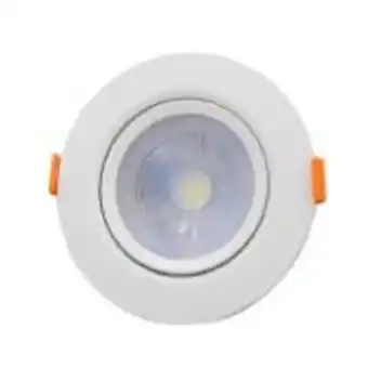 Ferreira Costa Spot led de embutir plástico redondo 5,0w branca - ecoline  oferta