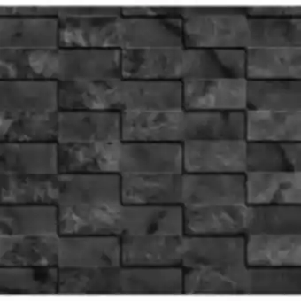 Mosaico infinity black polido tipo a 30x30cm - livre 