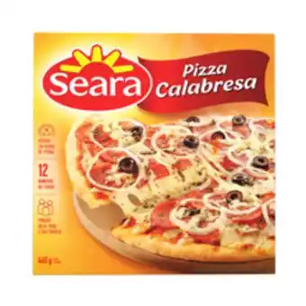 Pizza seara calabresa 460g