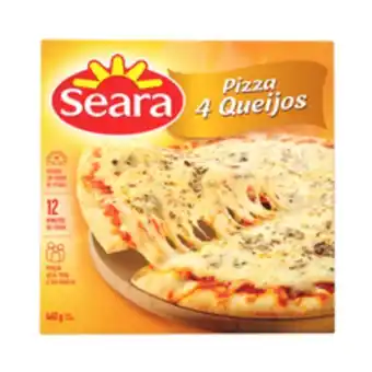 Supermercados Pague Menos Pizza seara 4 queijos 460g oferta