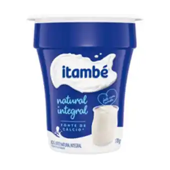 Supermercados Pague Menos Iogurte natural itambé integral 170g oferta
