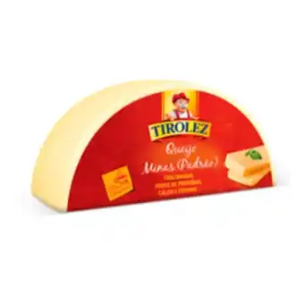 Supermercados Pague Menos Queijo minas padrão tirolez 600g oferta