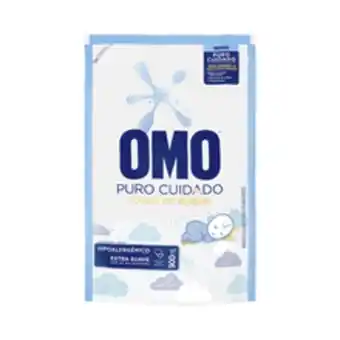 Supermercados Pague Menos Sabão líquido omo +puro cuidado refil 900ml oferta
