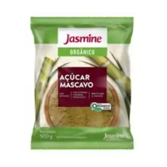 Açúcar mascavo orgânico jasmine 500g