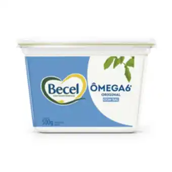 Supermercados Pague Menos Margarina becel com sal 500g oferta