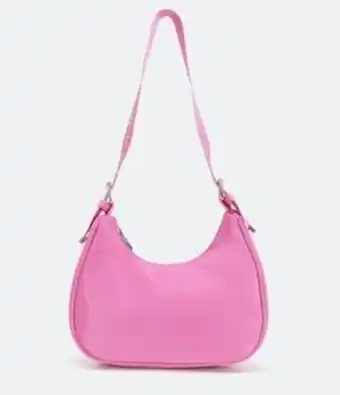 Renner Bolsa shoulder bag baguete com alça detalhes em ilhós oferta