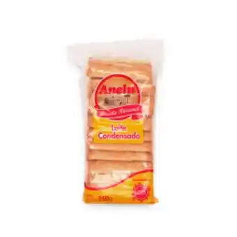 Asun Biscoito anelu leite condensado 350g oferta