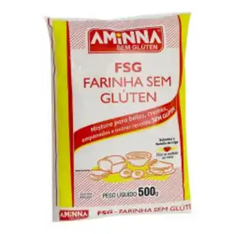 Farinha aminna sem gluten sem conser pa 500g