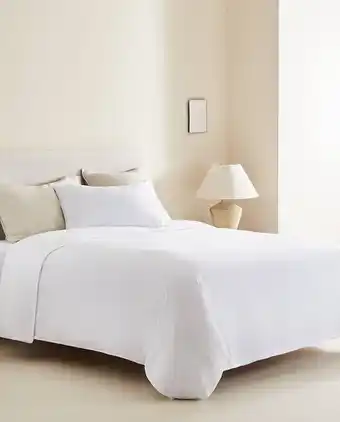 ZARA HOME Capa de edredão cetim jacquard riscas oferta