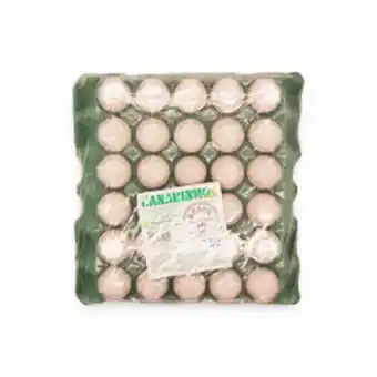 Asun Ovos brancos canarinho com 30 un oferta